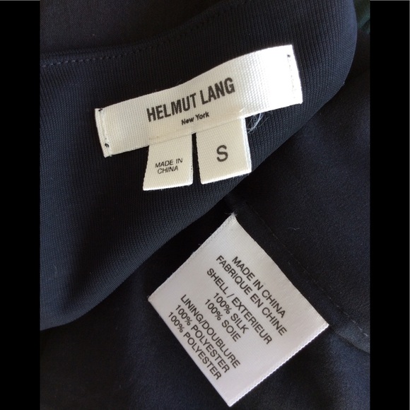 Helmut Lang Black Silk dress - Picture 4 of 8